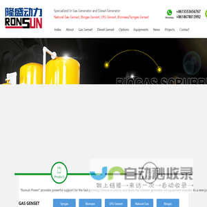 WEIFANG RONSUN POWER TECHNOLOGY CO., LTD._天然气发电机组价格_沼气发电机组厂家_秸秆气发电机组_山东沼气发电机组